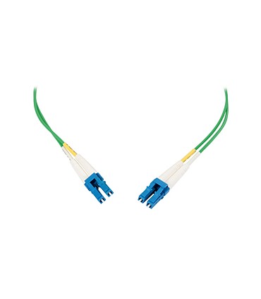 Patchcord jednomodowy PC-555D1 LC-LC, duplex, G.657A1 2mm 1m zielony