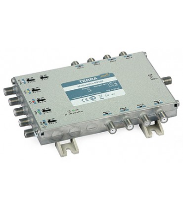 Multiswitch MV-508 Terra klasa A, 5-wejściowy 8-wyjściowy z regulacją wzmocnienia IF