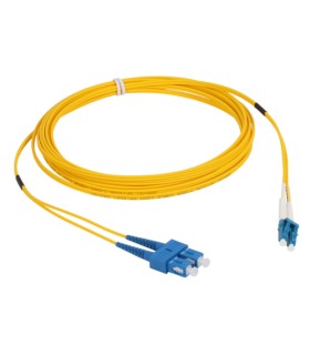 Patchcord jednomodowy PC-515D2 2xSC-2xLC, duplex G.657A1 2 mm 5 m
