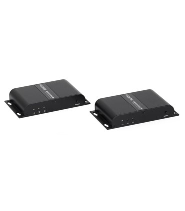 Konwerter sygnału HDMI na światłowód + przedłużacz pilota