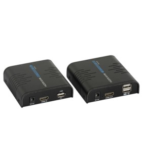Konwerter sygnału HDMI na IP z przedłużaczem USB