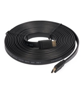 Przewód HDMI 5m 28AWG płaski v1.4 High Speed Cable with Ethernet
