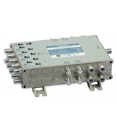 Multiswitch MV-908L TERRA klasa A, 9-wejściowy, 8-wyjściowy z aktywną naziemną - bez zasilacza