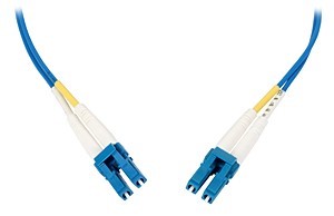Patchcord jednomodowy PC-555D1 LC-LC, duplex, G.657A1 2mm 1m niebieski
