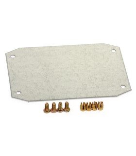 Płyta montażowa do puszki instalacjnej Alubox 140x115x60