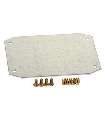 Płyta montażowa do puszki instalacjnej Alubox 140x115x60