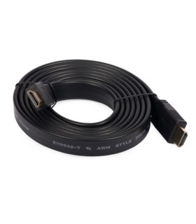 Przewód HDMI 2m 28AWG płaski v1.4 High Speed Cable with Ethernet