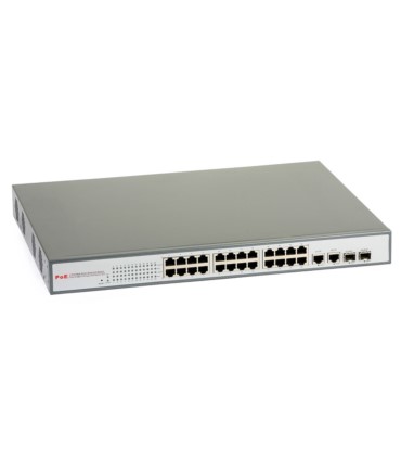Switch PoE ULTIPOWER 2224af 24xFE(24xPoE) 2xGE 2xSFP (Combo) 802.3af 370W