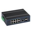 Switch przemysłowy PoE ULTIPOWER 192SFP 8xFE (6x PoE 802.3af/at + 2x HiPoE 90 W), 1xGE, 2xSFP 802.3af/at, PoE Auto-Check