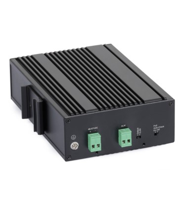 Switch przemysłowy PoE ULTIPOWER 352SFP 4xGE(4xPoE), 1xGE (PD), 2xSFP 802.3af/at 120W, PoE Auto-Check, Funkcja PD