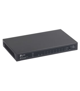 Switch PoE TP-Link TL-SG2210P Smart 8xGE (8xPoE)2xSFP 802.3af/at 58W Omada SDN