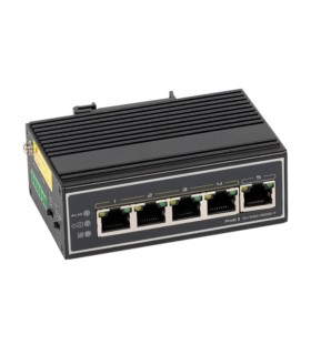 Switch przemysłowy PoE ULTIPOWER 350mini 5xGE(4xPoE 802.3af/at)