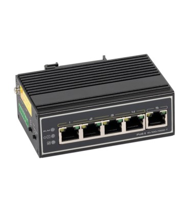 Switch przemysłowy PoE ULTIPOWER 350mini 5xGE(4xPoE 802.3af/at)