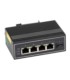 Switch przemysłowy PoE ULTIPOWER 341SFP 4xGE(2x PoE 802.3bt/at/af 90W, 2x PoE 802.3af/at), 1xSFP
