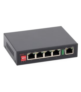 Switch PoE ULTIPOWER 0054af 5xFE(4xPoE) 802.3af 62W