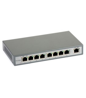 Switch PoE ULTIPOWER 0094af 9xFE(4xPoE) 802.3af 62W
