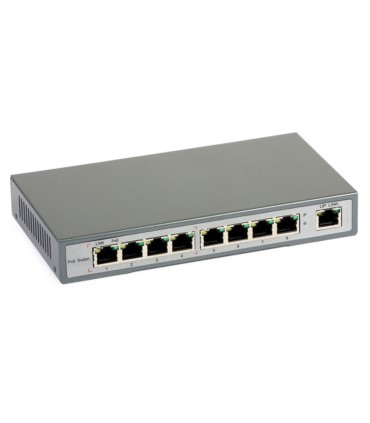 Switch PoE ULTIPOWER 0094af 9xFE(4xPoE) 802.3af 62W