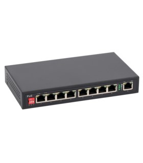 Switch PoE ULTIPOWER 0098af 9xFE(8xPoE) 802.3af 124W