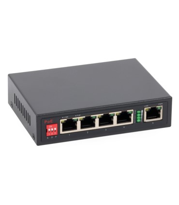 Switch PoE ULTIPOWER 0054at 5xFE(4xPoE) 802.3at 120W