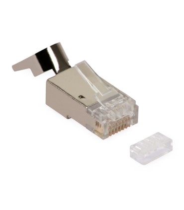 Wtyk modularny RJ-45 ekranowany 8PIN, kat. 6A (10 sztuk)