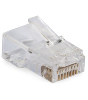 Złącze modularne 8p8c (RJ-45) kat. 5e drut, typ EZ (100 szt.)