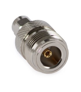 Przejście gniazdo N - wtyk SMA