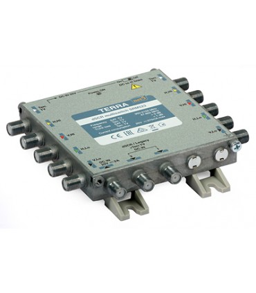 Multiswitch przelotowy SRM-523 Terra z AGC - klasa A z aktywnym torem TV system Digital SCR/Unicable