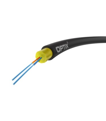 Kabel światłowodowy samonośny OPTIX AirFlow S-QOTKSdD 2x9/125 ITU-T G.657A2 (SPAN 80m)