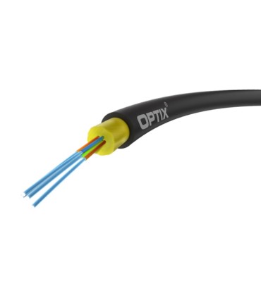Kabel światłowodowy samonośny OPTIX AirFlow S-QOTKSdD 4x9/125 ITU-T G.657A2 (SPAN 80m)