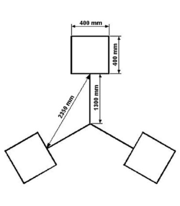 Podstawa balastowa masztu MB-3/PLUS
