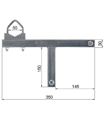 Obejma kominowa OK-50W13