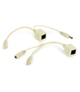 Adapter PoE dla sieci LAN z przyłączami