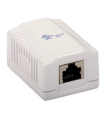 Gniazdo natynkowe kat. 6A STP RJ-45 [8P8C] pojedyncze
