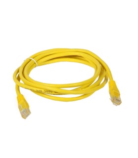 Patchcord UTP 2m kat.5e żółty