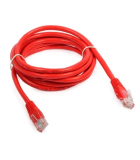 Patchcord UTP 2m kat.5e czerwony