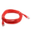 Patchcord UTP 3 m kat. 5e czerwony