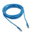 Patchcord UTP 5 m kat. 5e niebieski