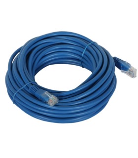 Patchcord UTP 10m kat.5e niebieski