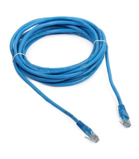 Patchcord UTP 5 m kat.6 niebieski