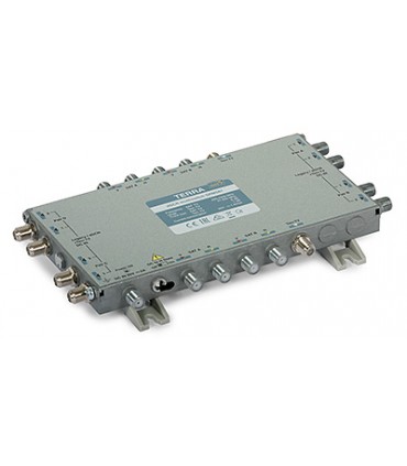 Multiswitch przelotowy SRM-581 (290...2340 MHz) Terra z AGC - klasa A z aktywnym torem TV Digital SCR/Unicable