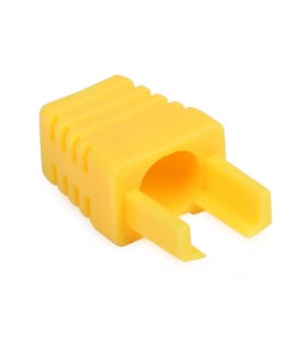Osłona wewnętrzna wtyku modularnego RJ-45 żółta [opakowanie 100 szt.]