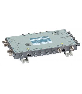Multiswitch przelotowy SRM-584 Terra z aktywnym torem FM/DAB/DVB-T i wbudowanym AGC - klasa A system Digital SCR/Unicable
