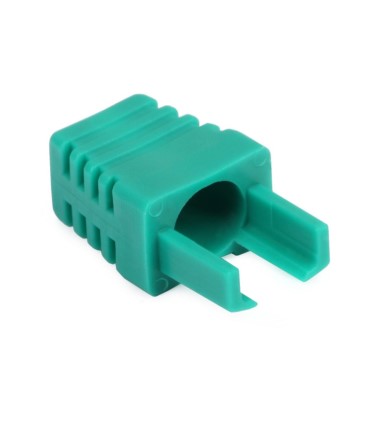 Osłona wewnętrzna wtyku modularnego RJ-45 zielona [opakowanie 100 szt.]
