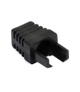 Osłona wewnętrzna wtyku modularnego RJ-45 czarna [opakowanie 100 szt.]