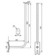 Uchwyt antenowy WG-25/800 TV ocynkowany