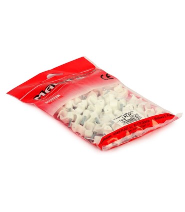 Uchwyt kablowy 10/6 mm z gwoździem hartowanym [100 szt.]