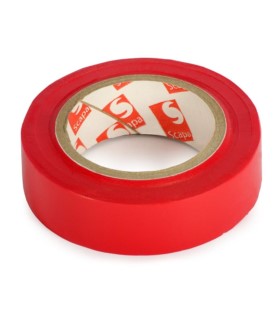 Taśma izolacyjna PVC SCAPA 2702 0,13*15mm/10m czerwona