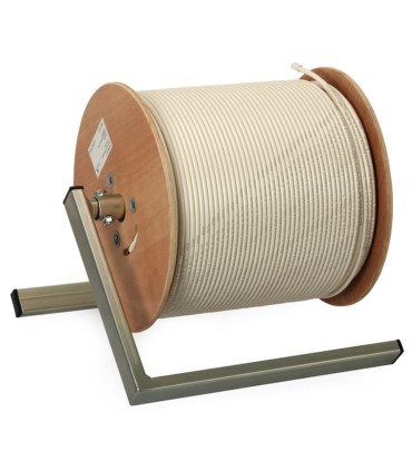 Stojak składany do odwijania kabla na szpulach