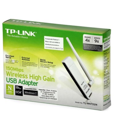 Karta 802.11n TP-Link USB TL-WN722N, 150Mb/s