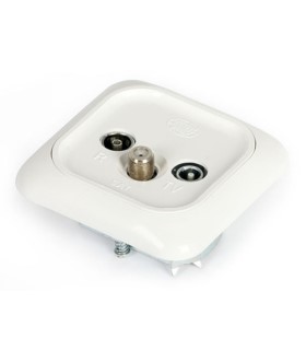 Gniazdo GAR-BG-DK-SAT podtynkowe końcowe